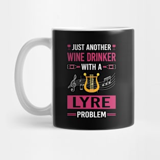 Wine Drinker Lyre Mug